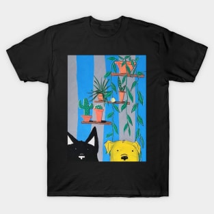 Houseplants & Canines T-Shirt